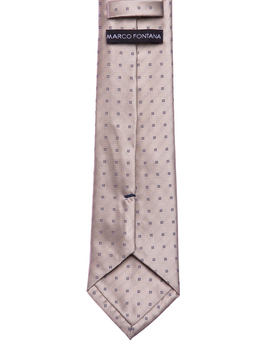 Corbata Marco Fontana clásica estampado a cuadros para hombre