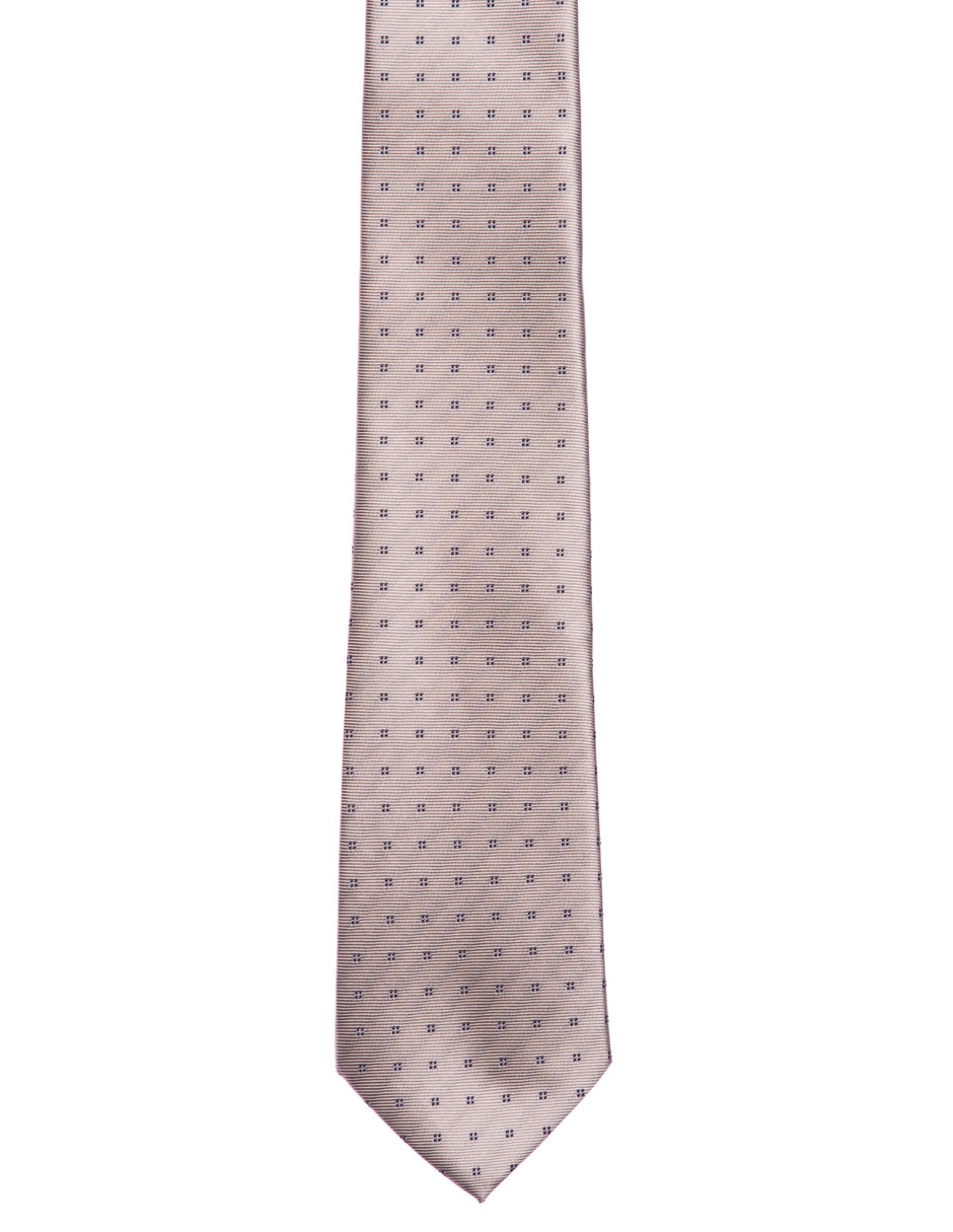 Corbata Marco Fontana clásica estampado a cuadros para hombre
