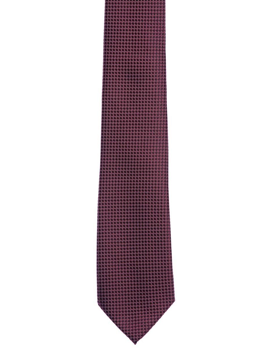 Corbata regular estampado étnico para hombre 3