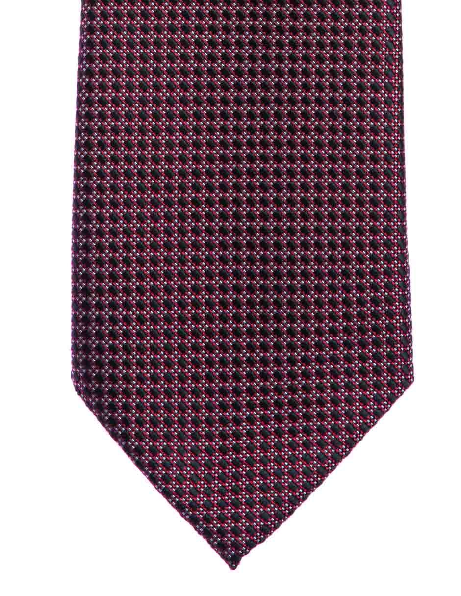 Corbata regular estampado étnico para hombre