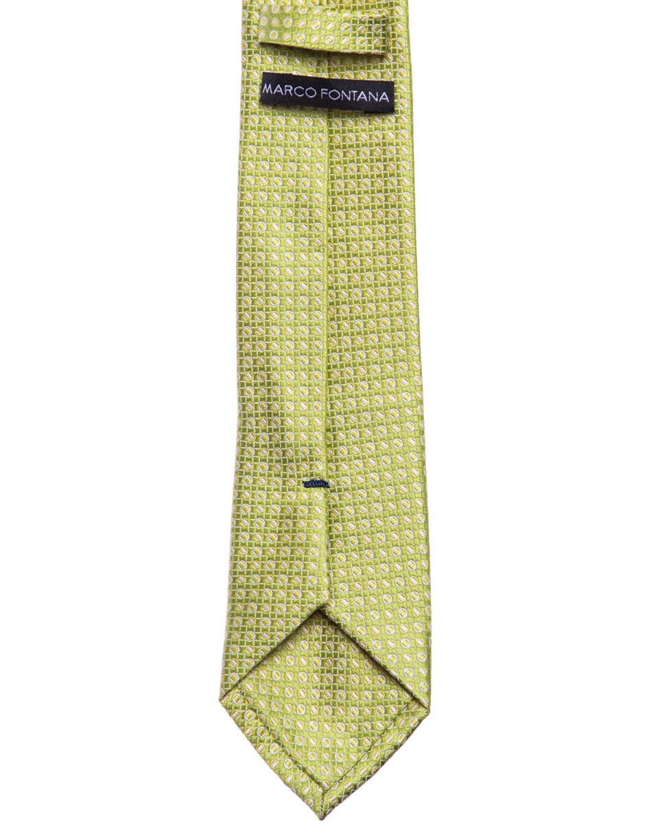 Corbata regular estampado étnico para hombre 2