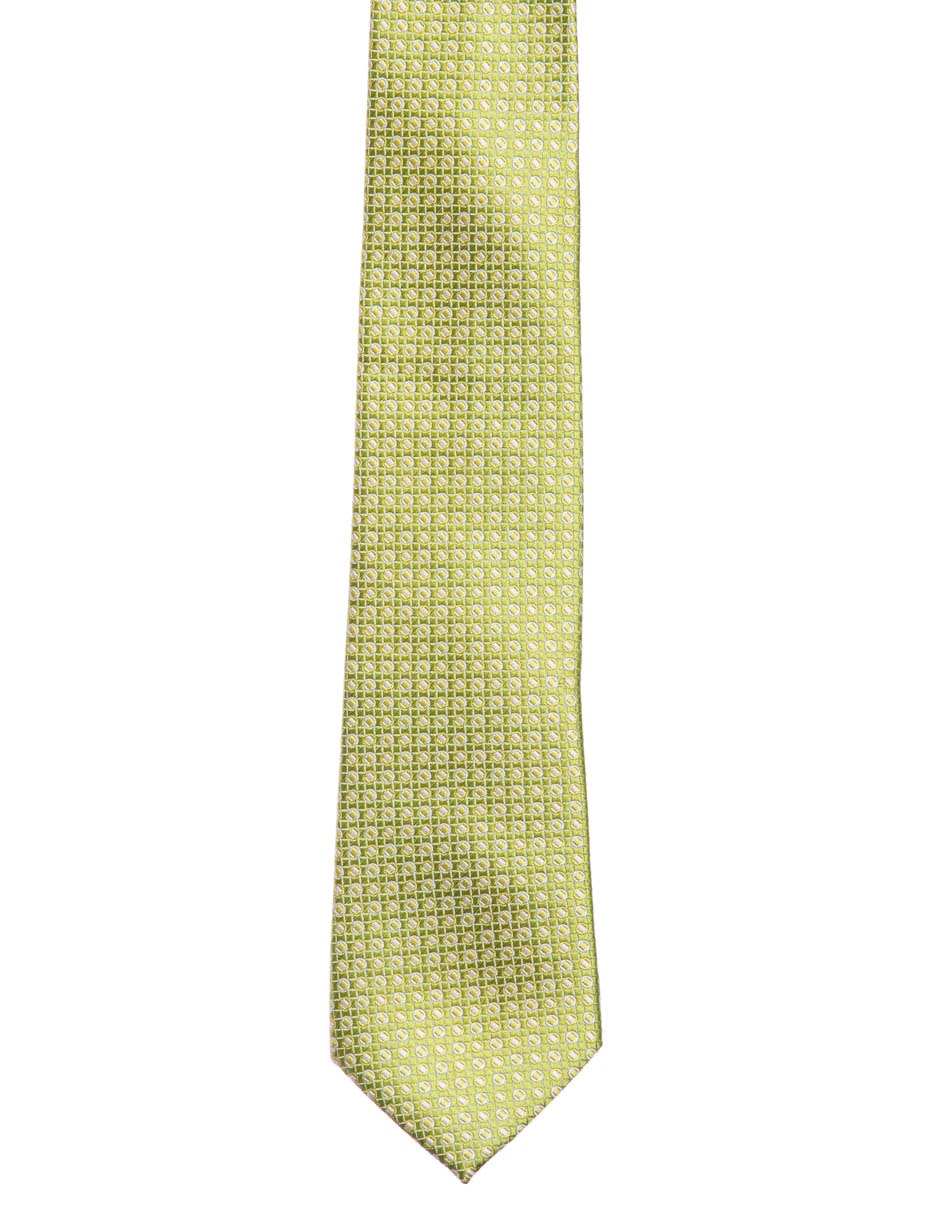Corbata regular estampado étnico para hombre 3