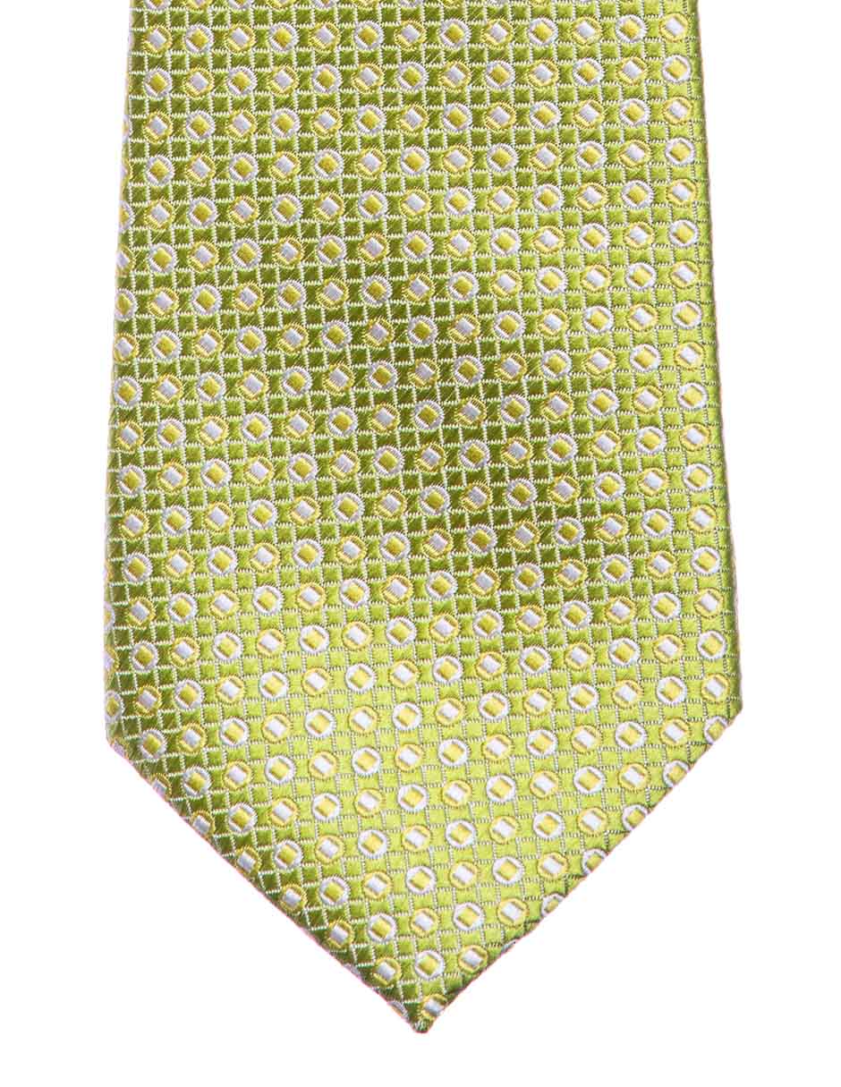 Corbata regular estampado étnico para hombre