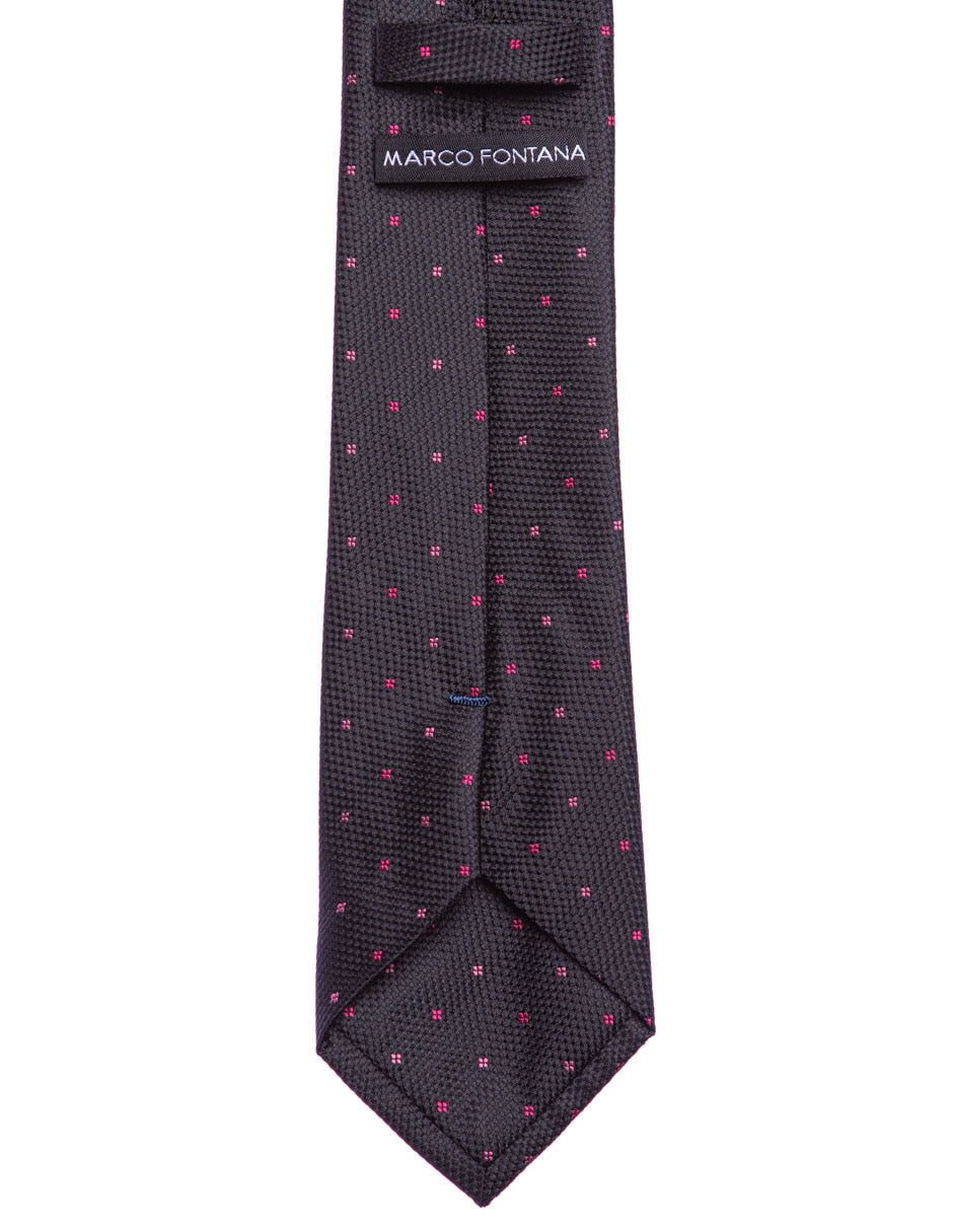 Corbata regular estampado floral para hombre 2
