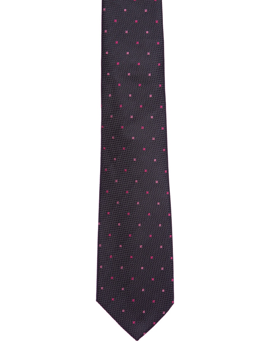 Corbata regular estampado floral para hombre 3