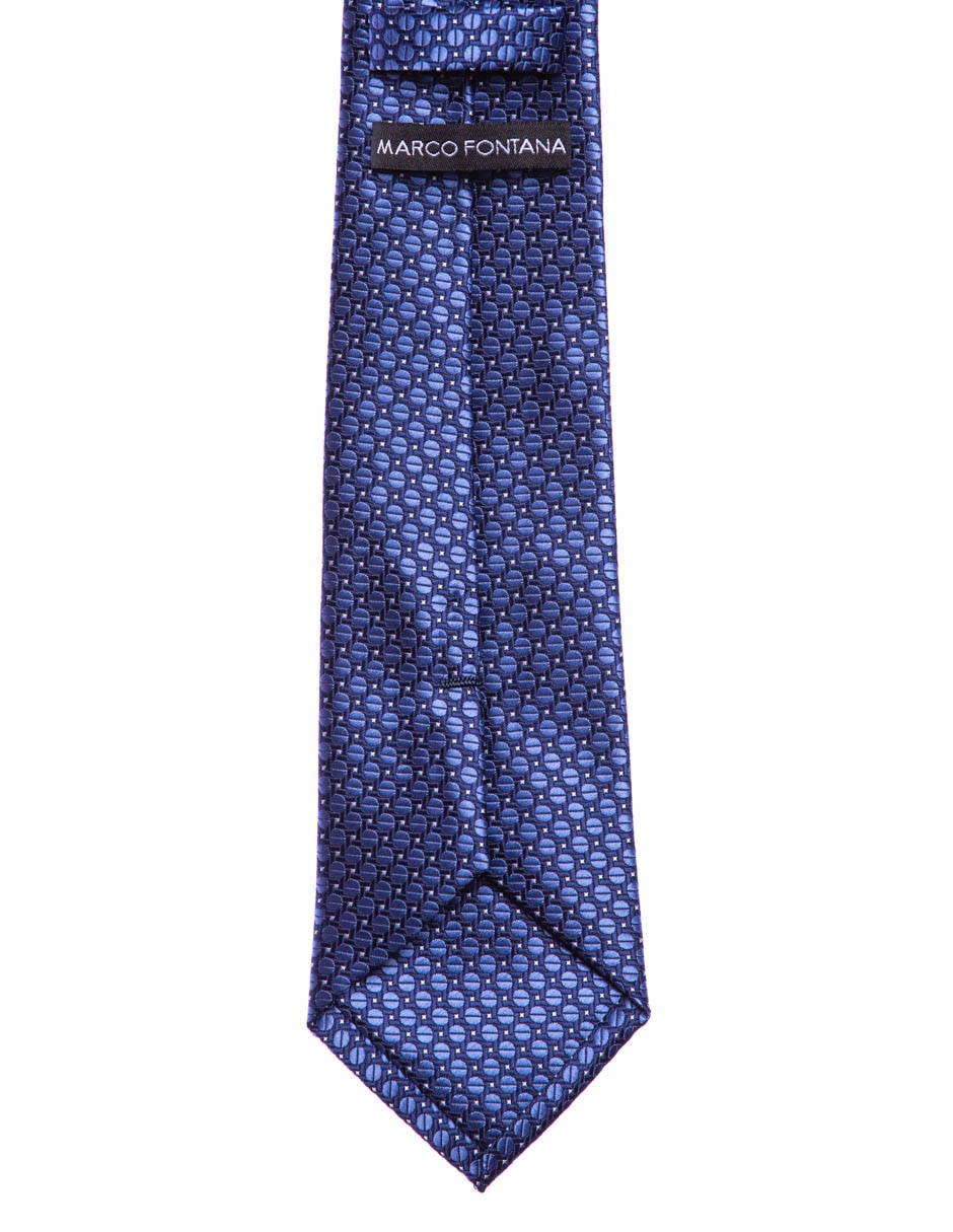 Corbata regular estampado étnico para hombre 2