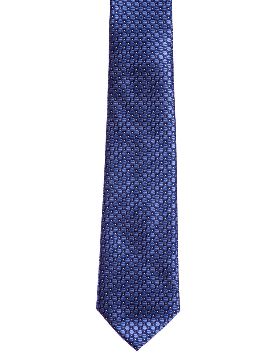 Corbata regular estampado étnico para hombre 3