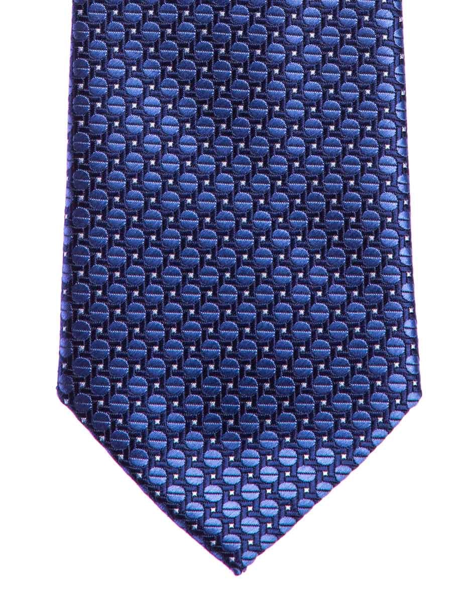 Corbata regular estampado étnico para hombre