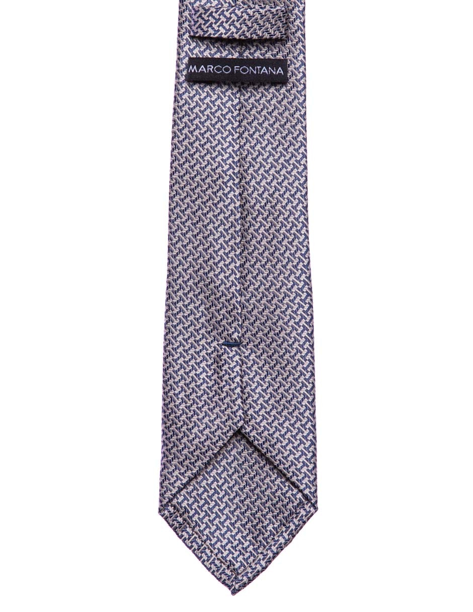Corbata regular estampado étnico para hombre 2