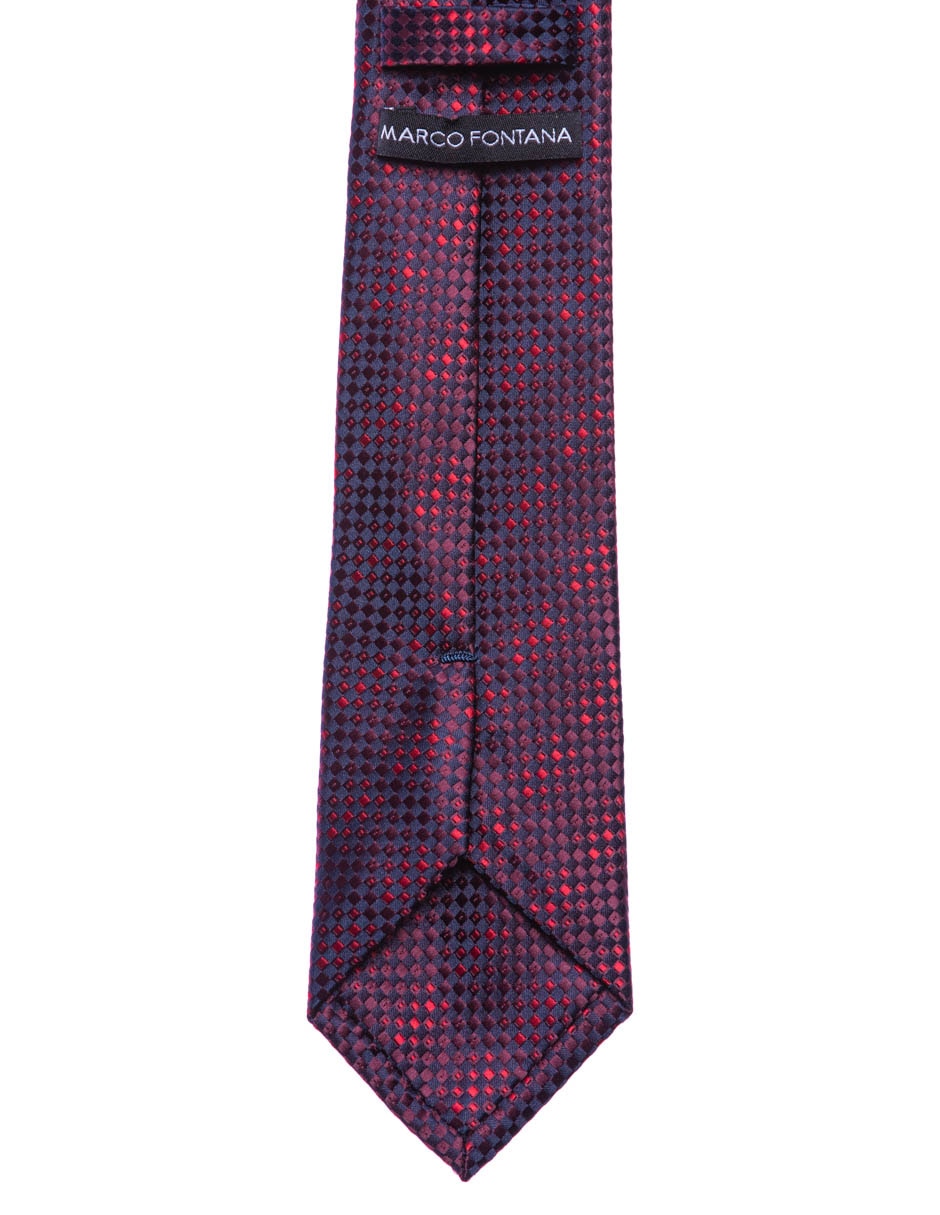 Corbata regular estampado floral para hombre 2