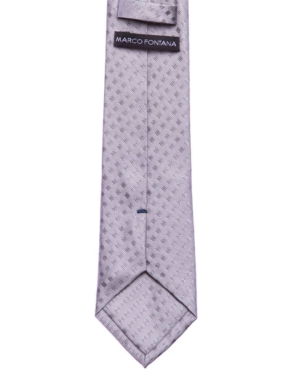 Corbata regular estampado a cuadros para hombre 2