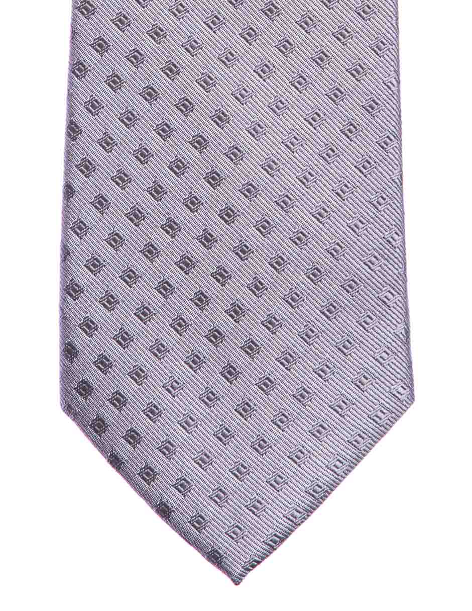 Corbata regular estampado a cuadros para hombre