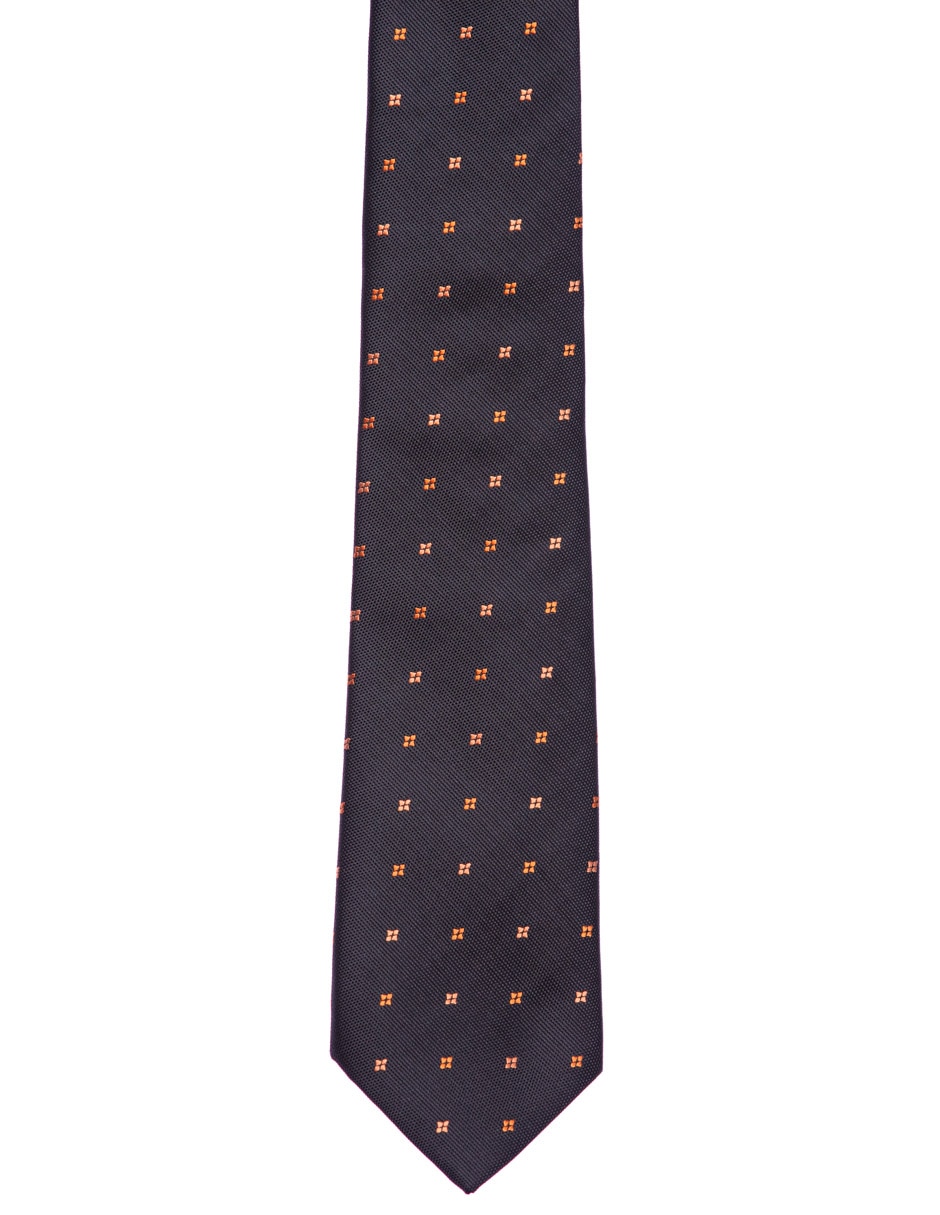 Corbata regular estampado floral para hombre 3