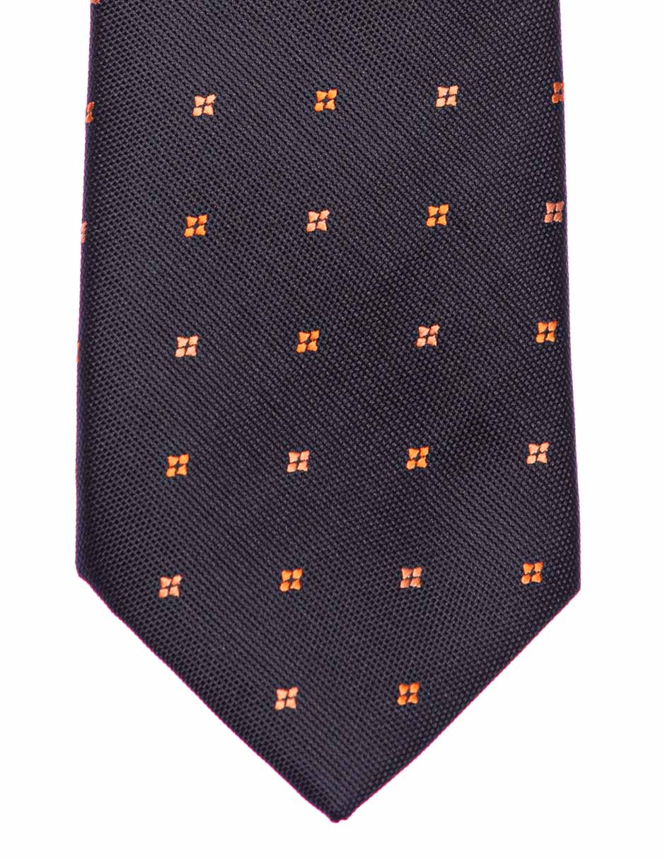 Corbata regular estampado floral para hombre