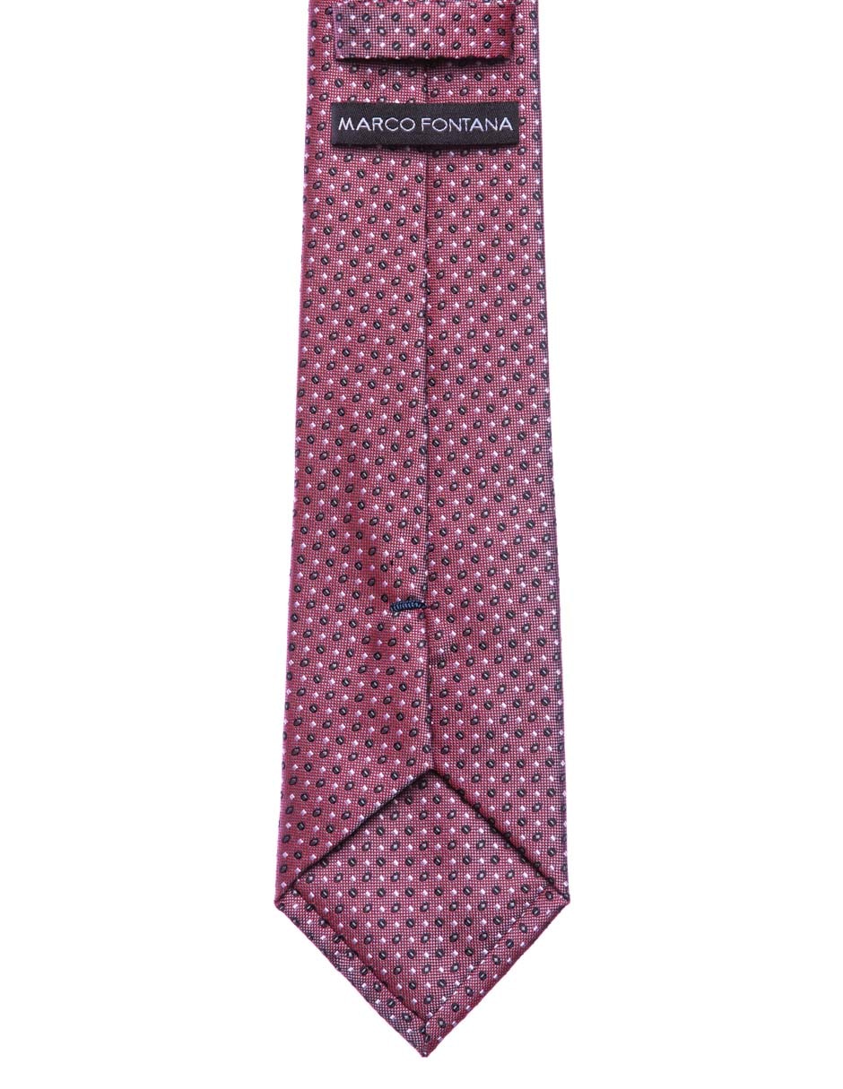 Corbata regular estampado étnico para hombre 2