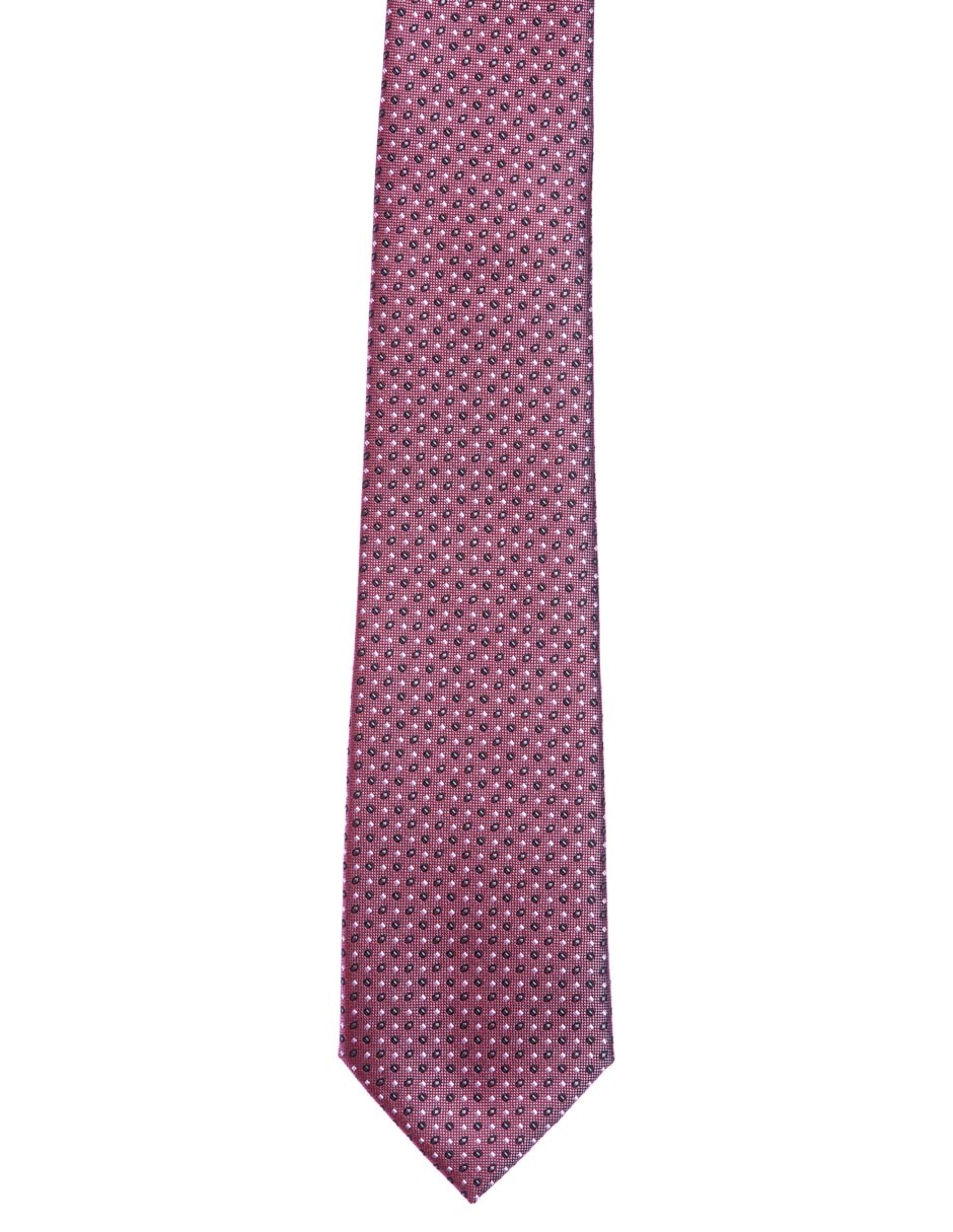 Corbata regular estampado étnico para hombre 3