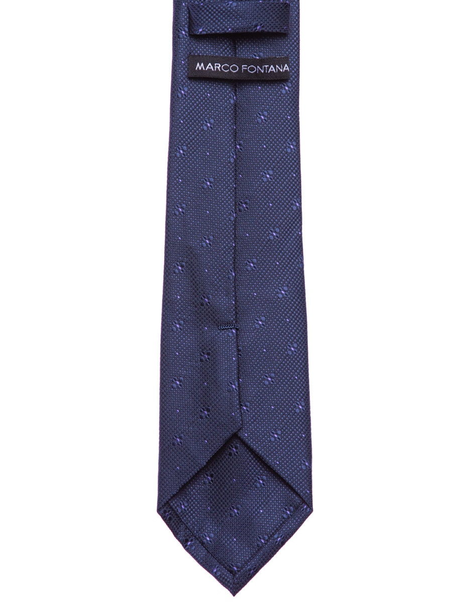 Corbata regular estampado floral para hombre 2