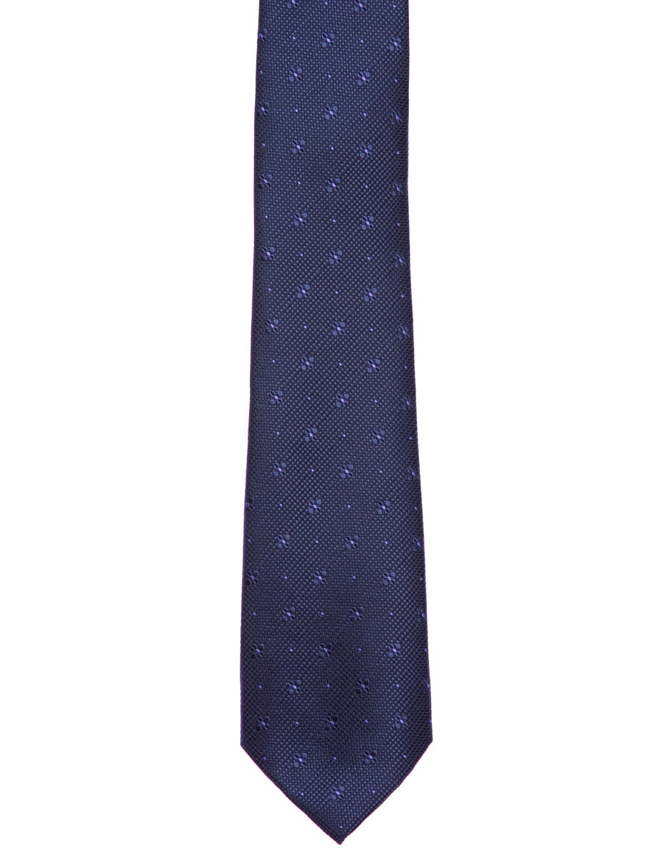 Corbata regular estampado floral para hombre 3