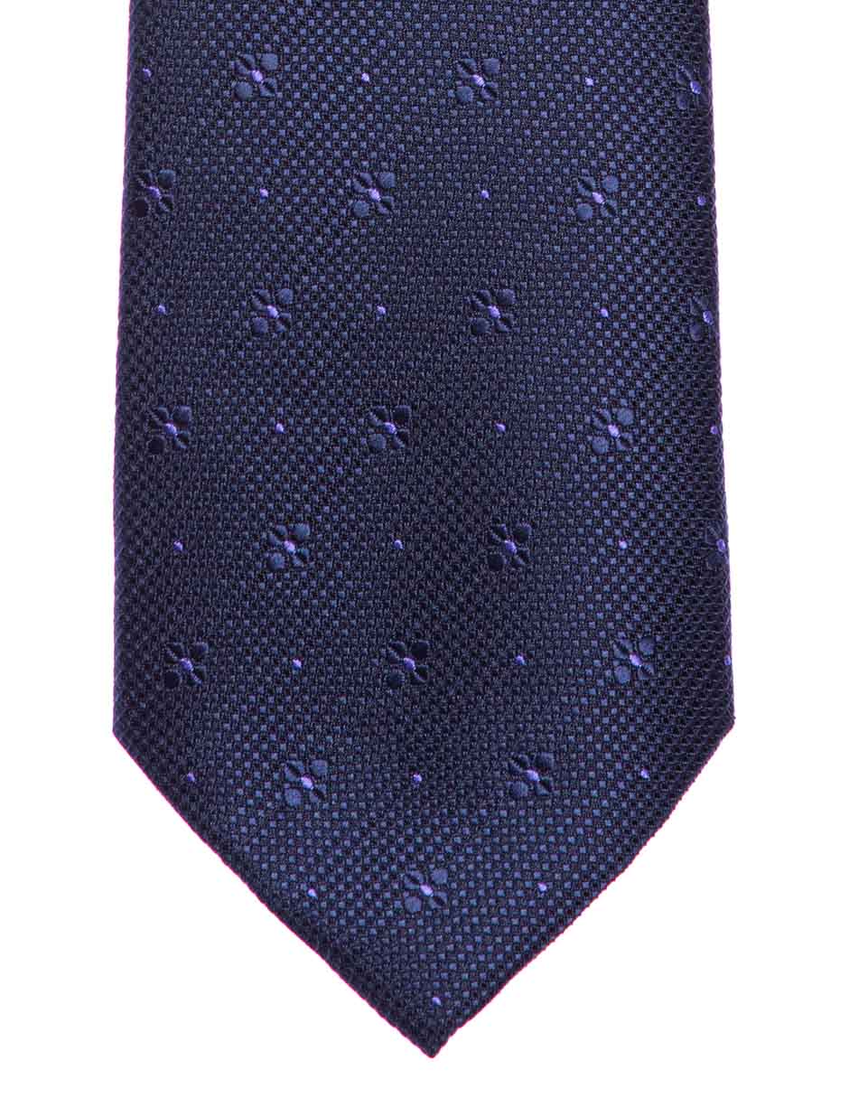 Corbata regular estampado floral para hombre