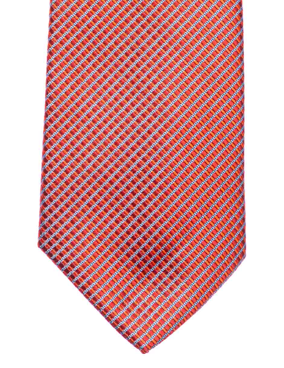 Corbata regular estampado a rayas para hombre