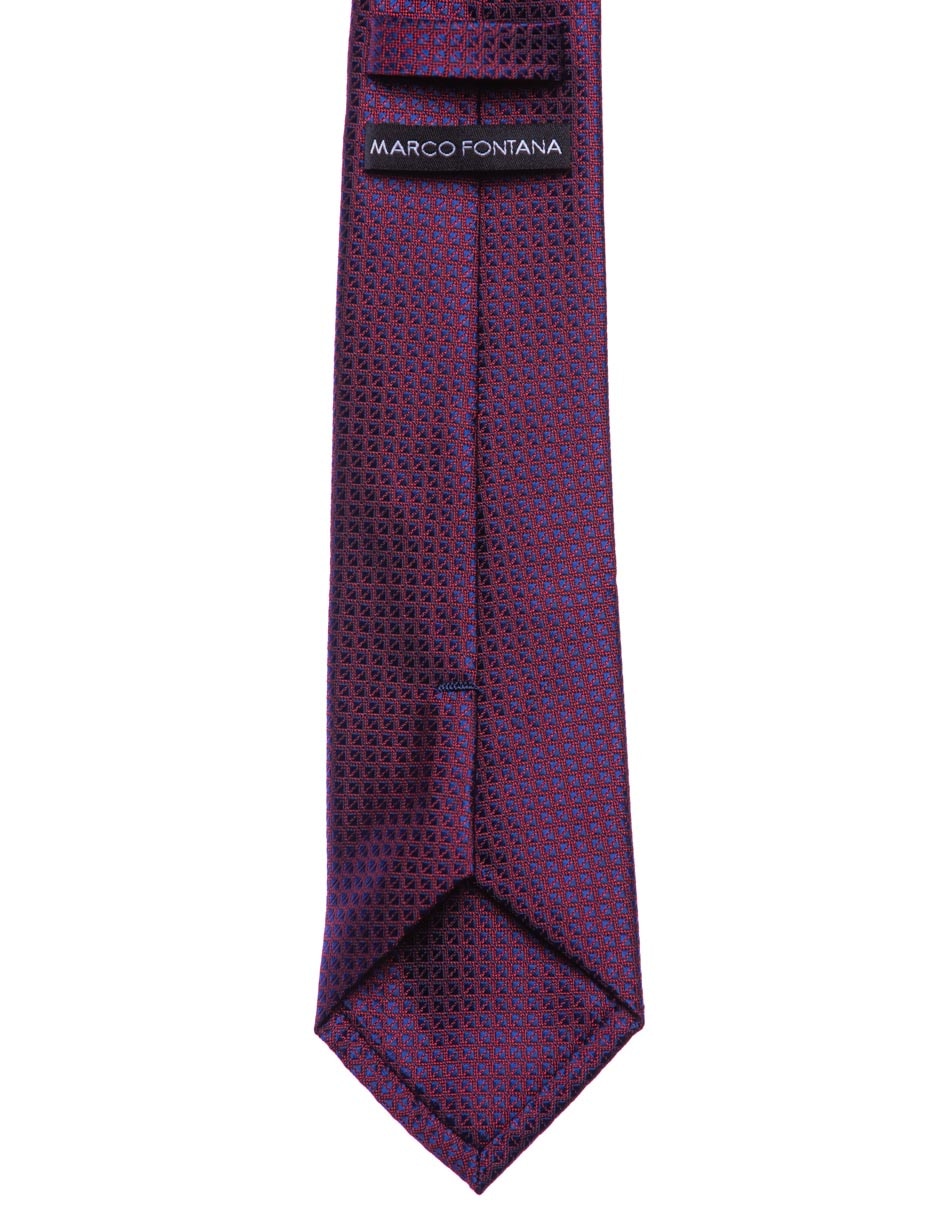 Corbata regular estampado étnico para hombre 2