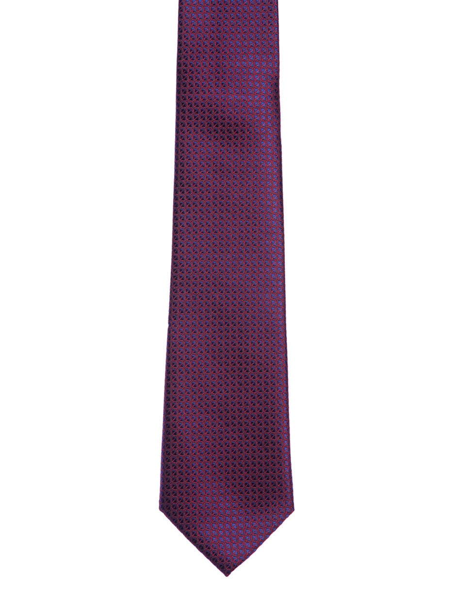 Corbata regular estampado étnico para hombre 3
