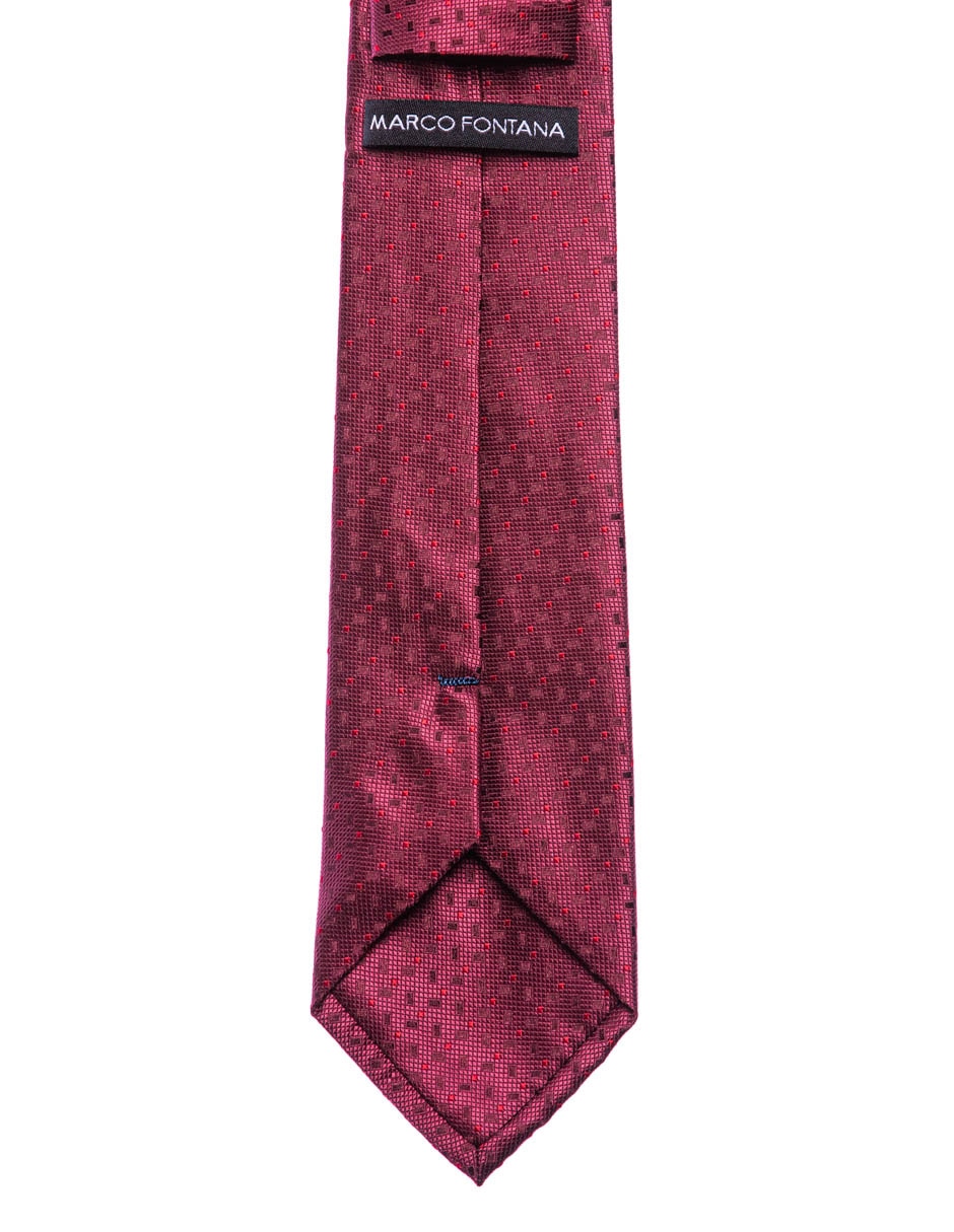 Corbata regular estampado a cuadros para hombre 2