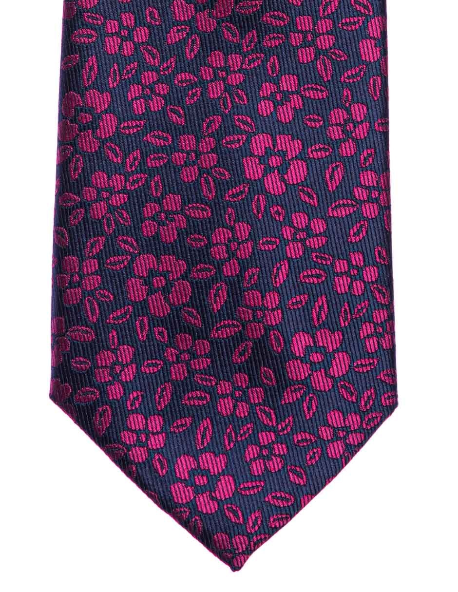 Corbata regular estampado floral para hombre