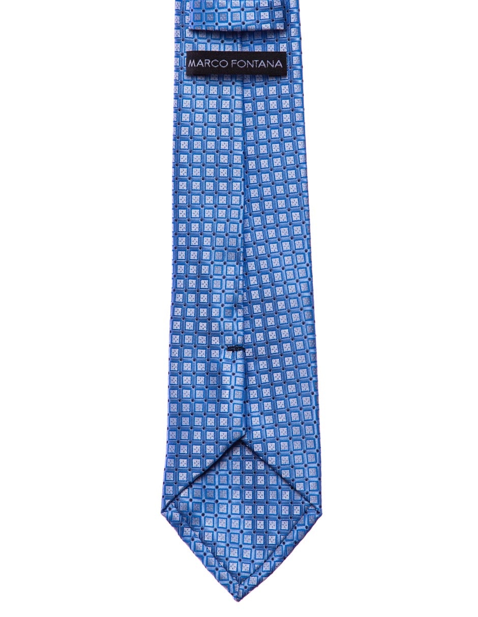 Corbata regular estampado a cuadros para hombre