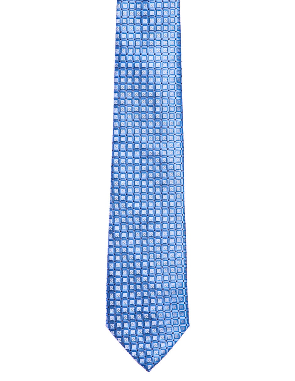 Corbata regular estampado a cuadros para hombre