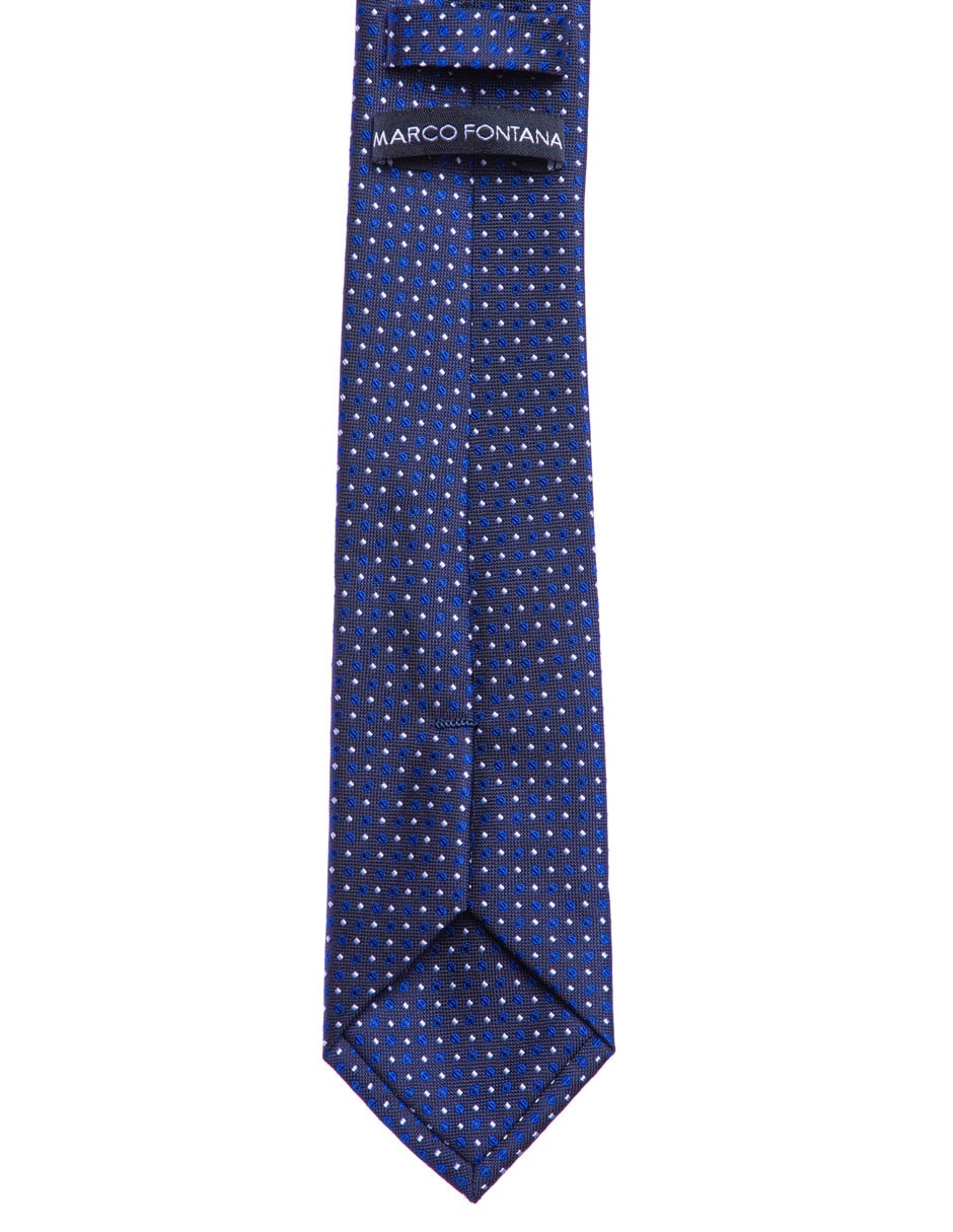 Corbata regular estampado a cuadros para hombre 2