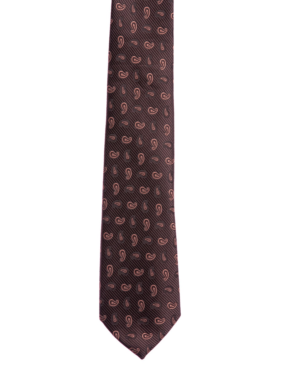 Corbata regular estampada para hombre 3