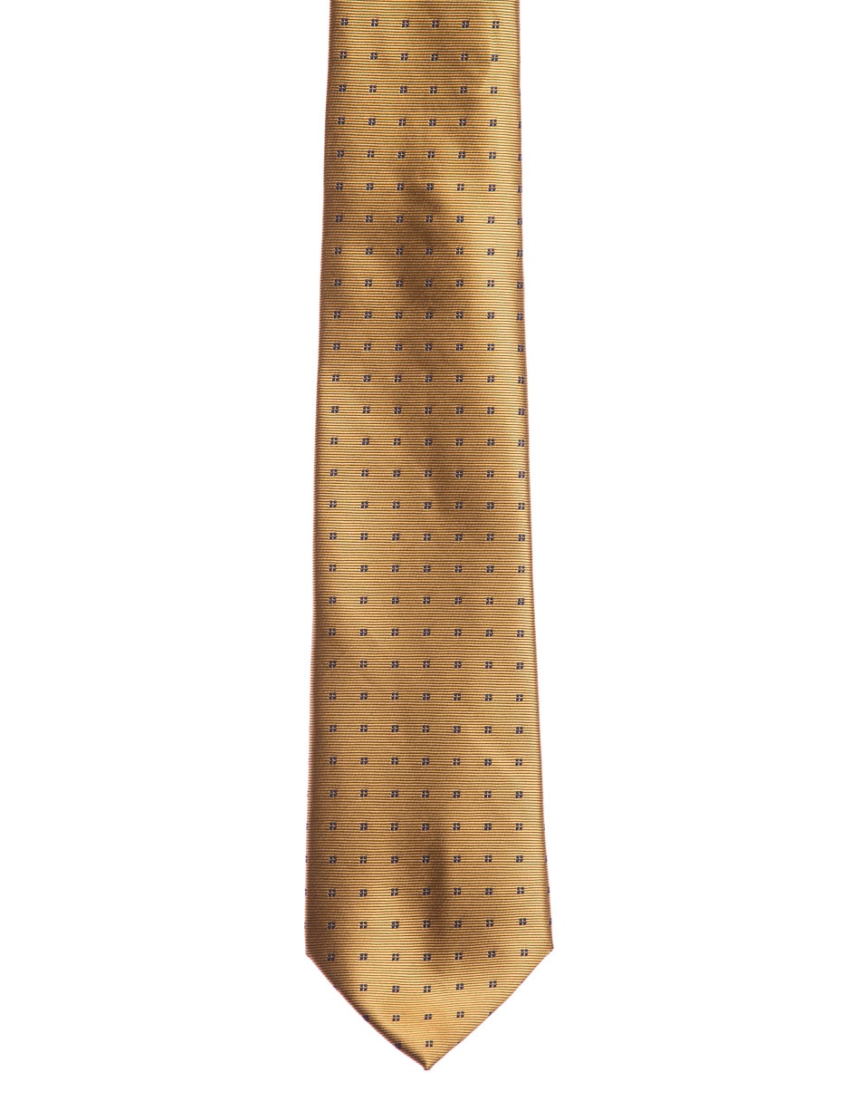 Corbata Marco Fontana regular estampado a cuadros para hombre