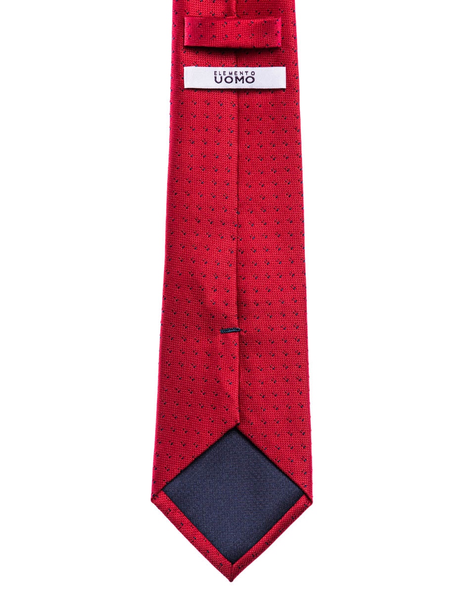 Corbata Elemento Uomo regular estampado a cuadros para hombre 2