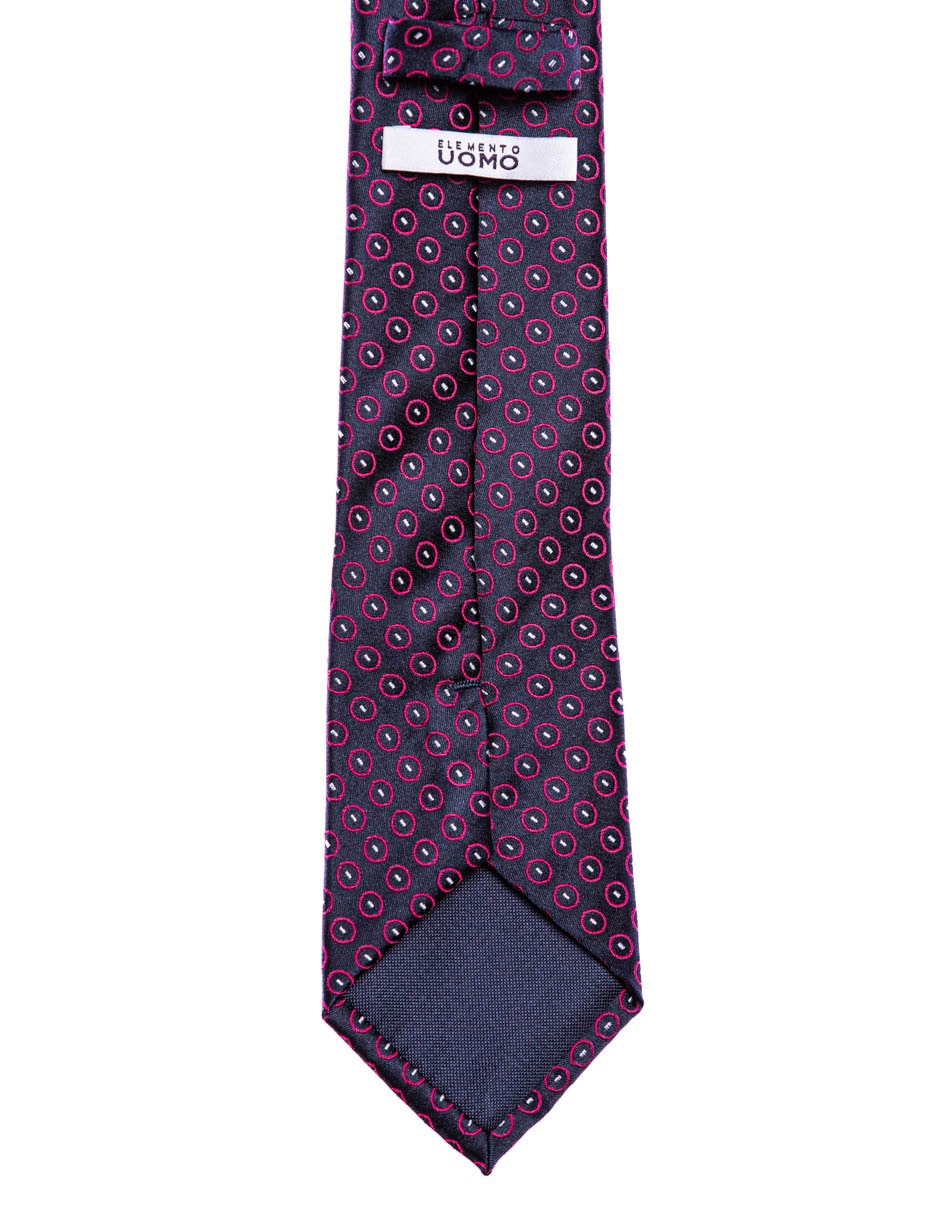 Corbata Elemento Uomo regular estampado lunares para hombre 2