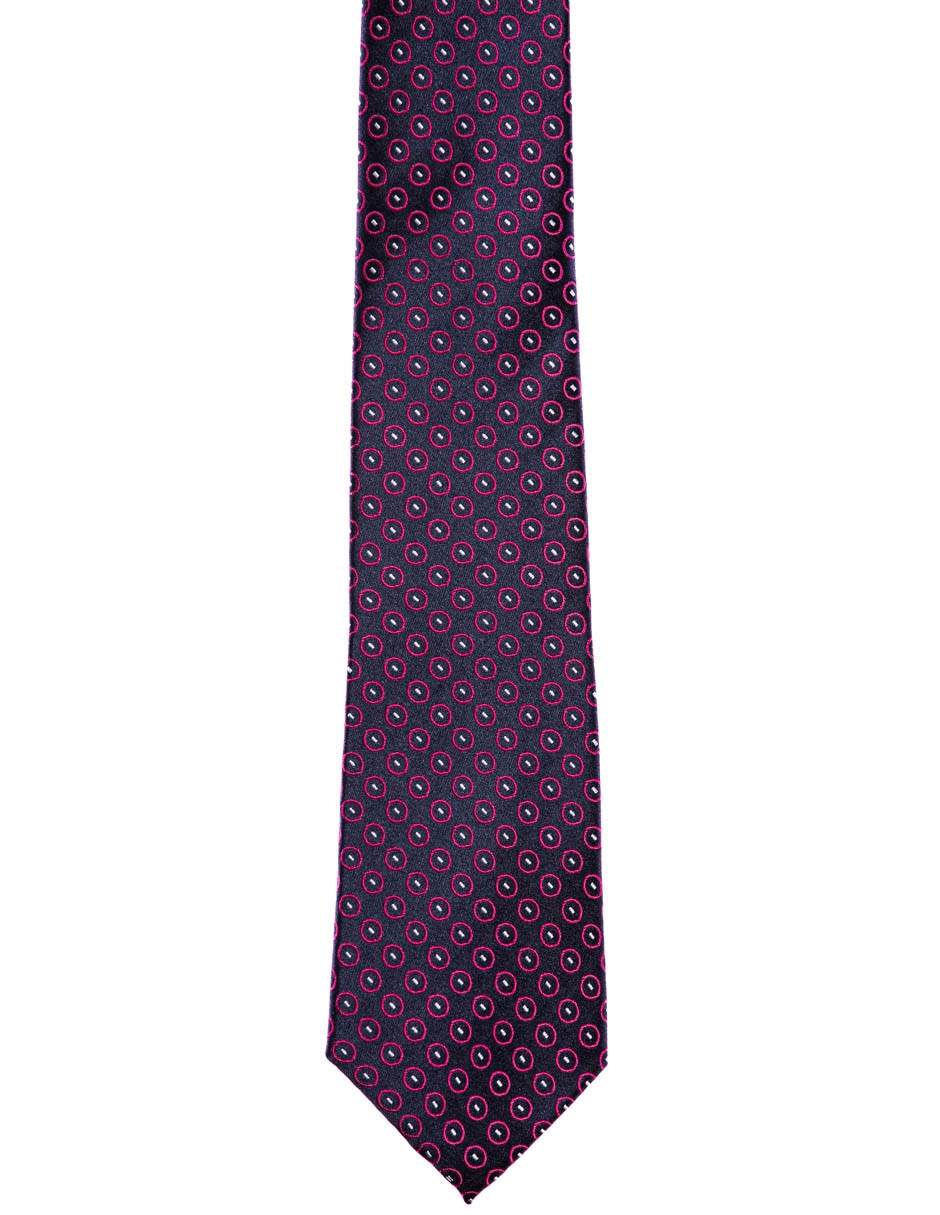 Corbata Elemento Uomo regular estampado lunares para hombre 3
