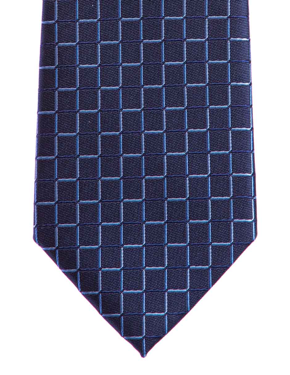 Corbata regular estampado a cuadros para hombre