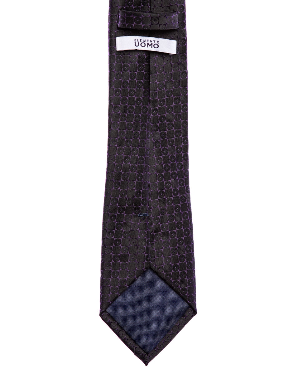 Corbata Elemento Uomo regular estampado lunares para hombre 2