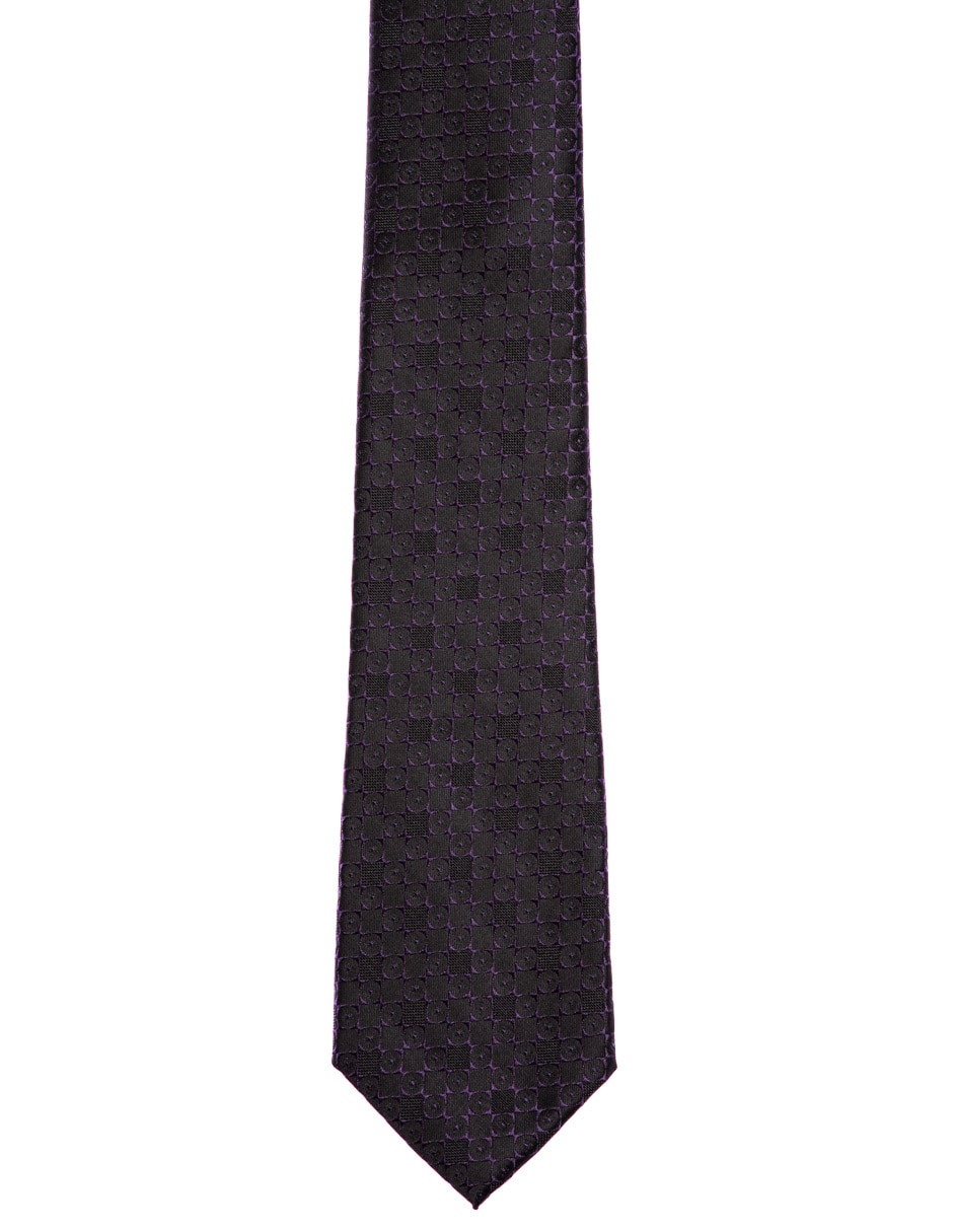 Corbata Elemento Uomo regular estampado lunares para hombre 3