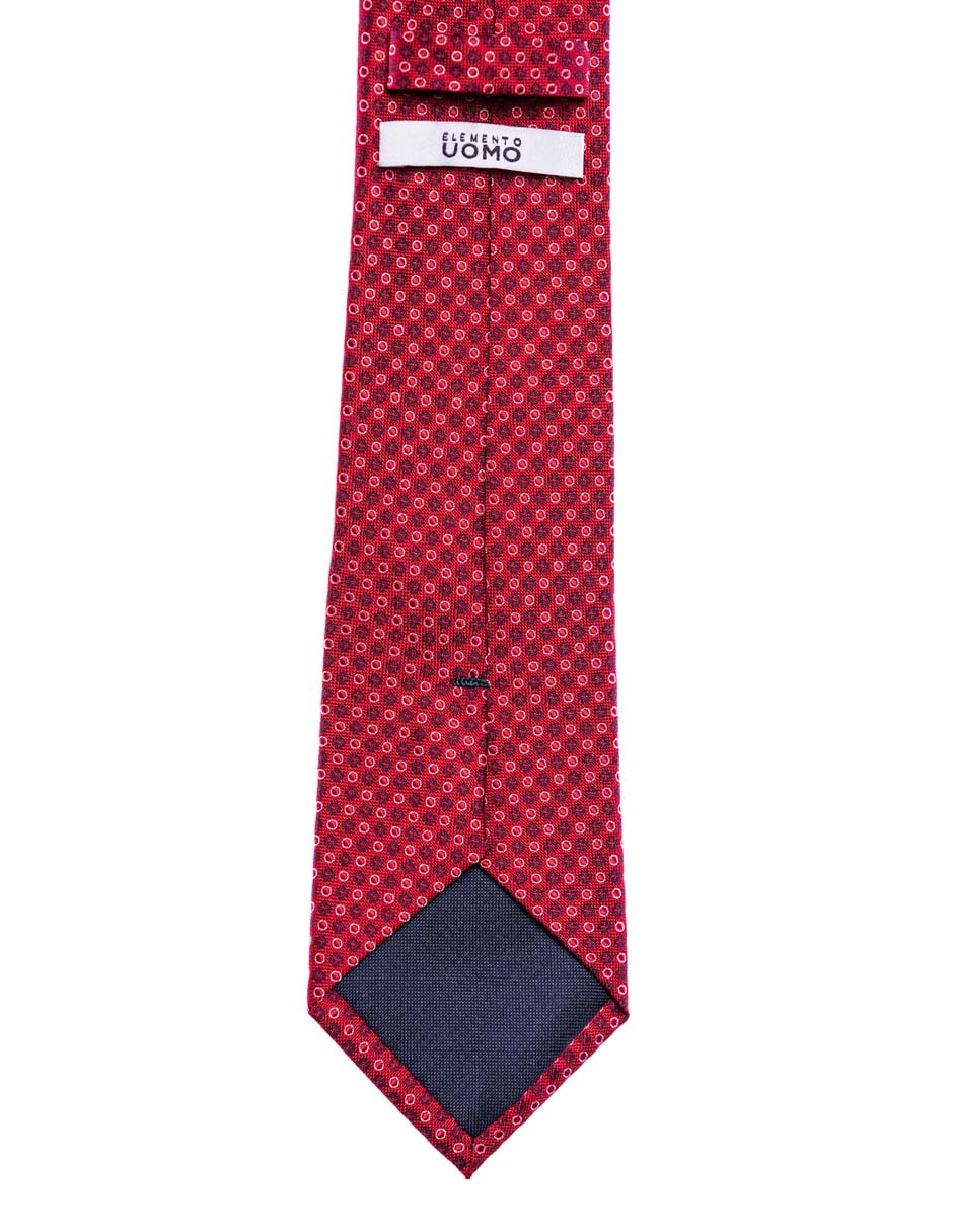 Corbata Elemento Uomo regular estampado lunares para hombre