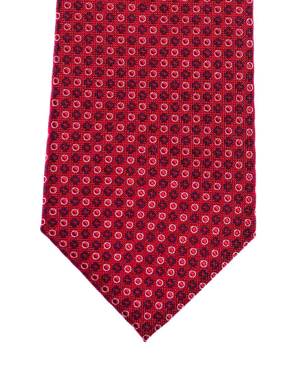 Corbata Elemento Uomo regular estampado lunares para hombre