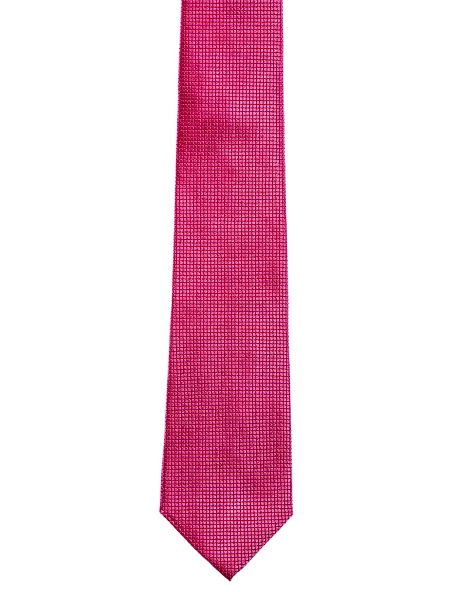 Corbata Elemento Uomo regular estampado a cuadros para hombre