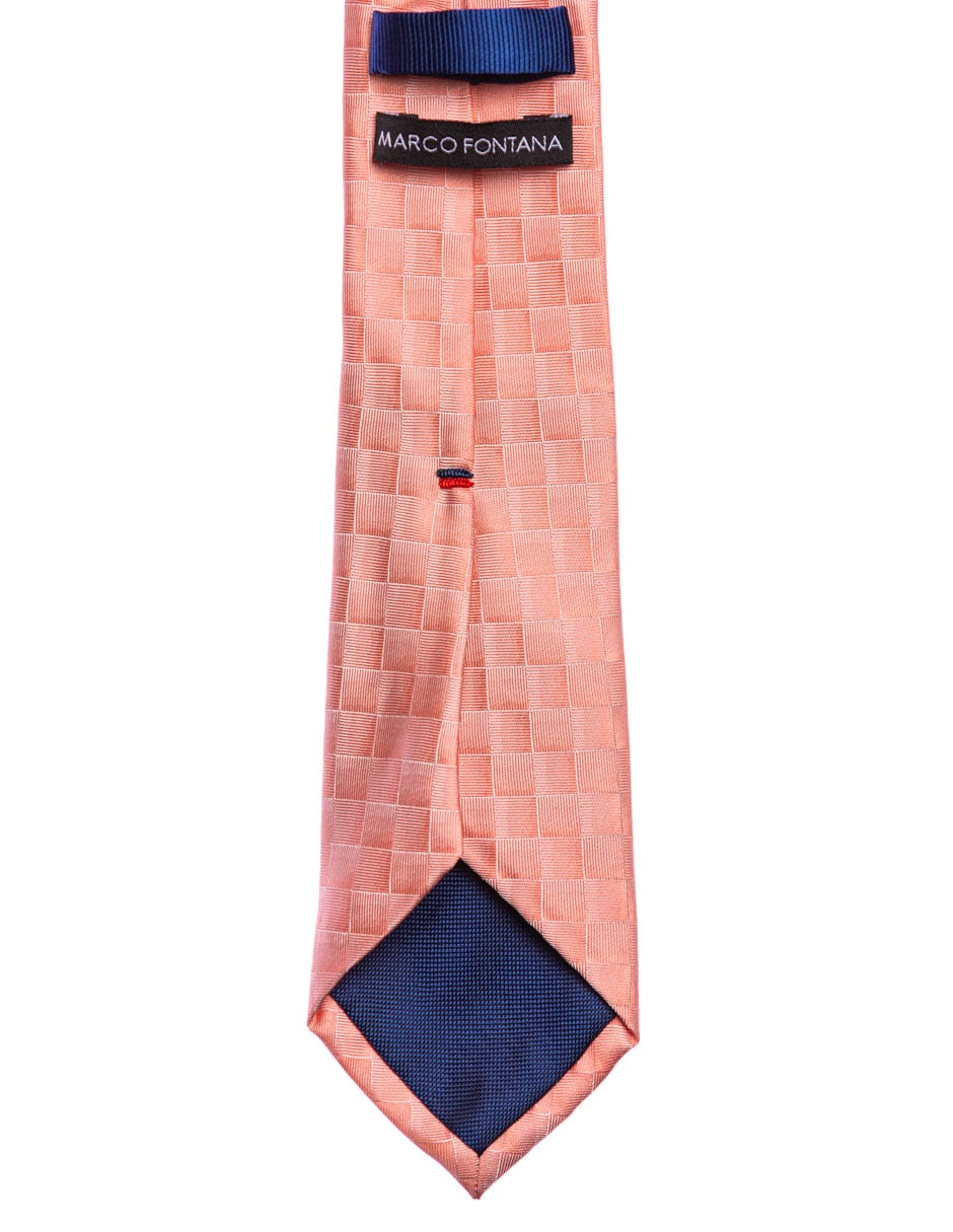 Corbata regular estampado a cuadros para hombre 3