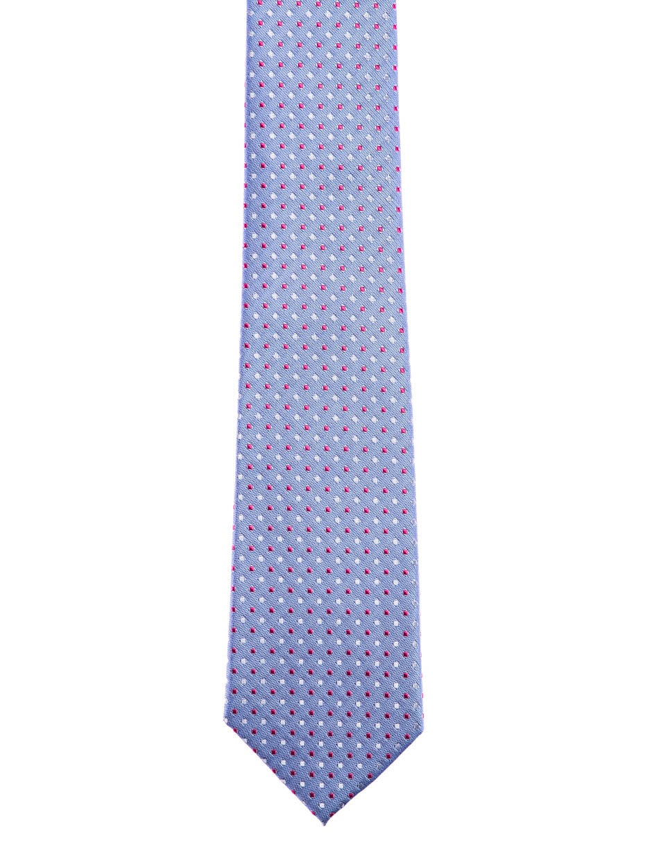 Corbata Elemento Uomo regular estampado a cuadros para hombre