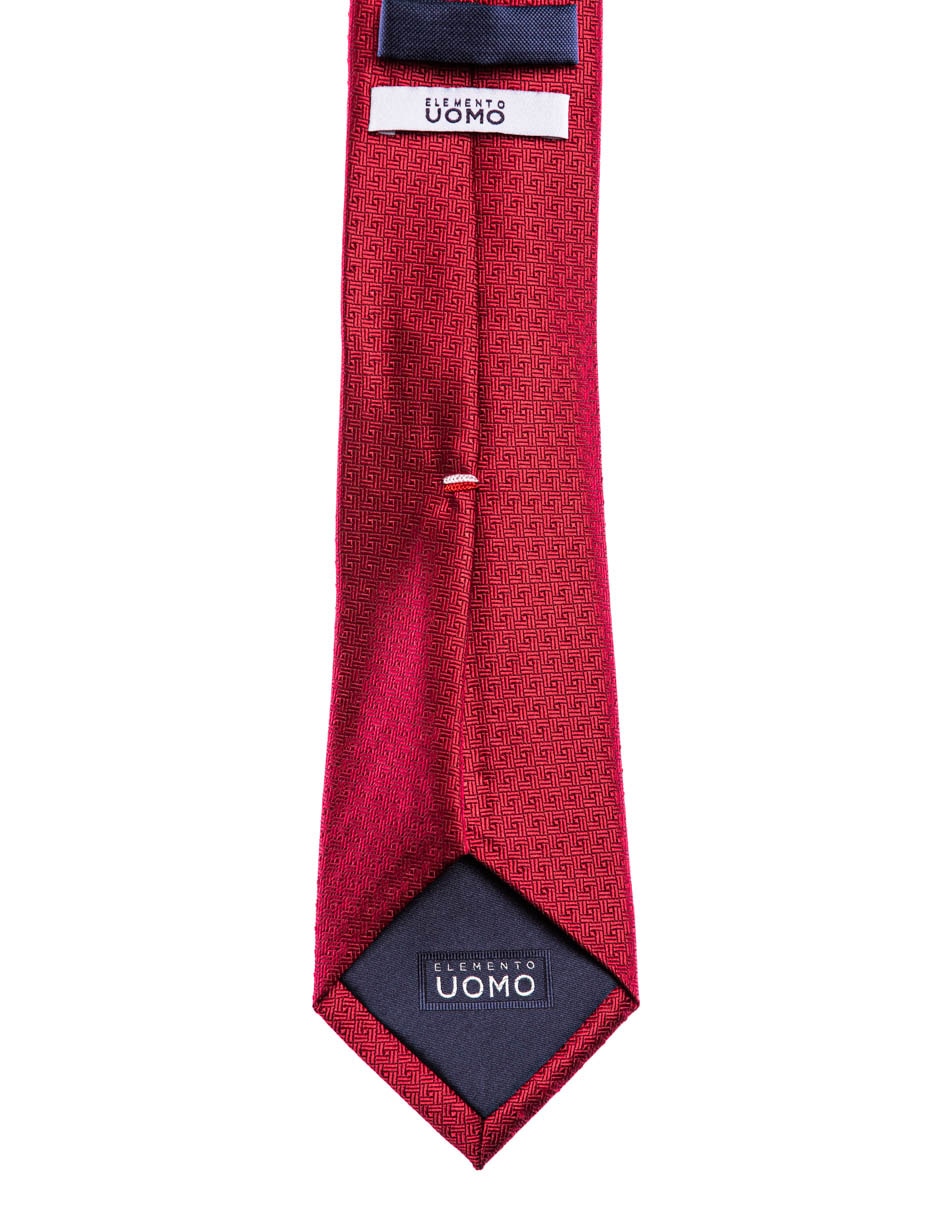 Corbata Elemento Uomo regular estampada para hombre 3