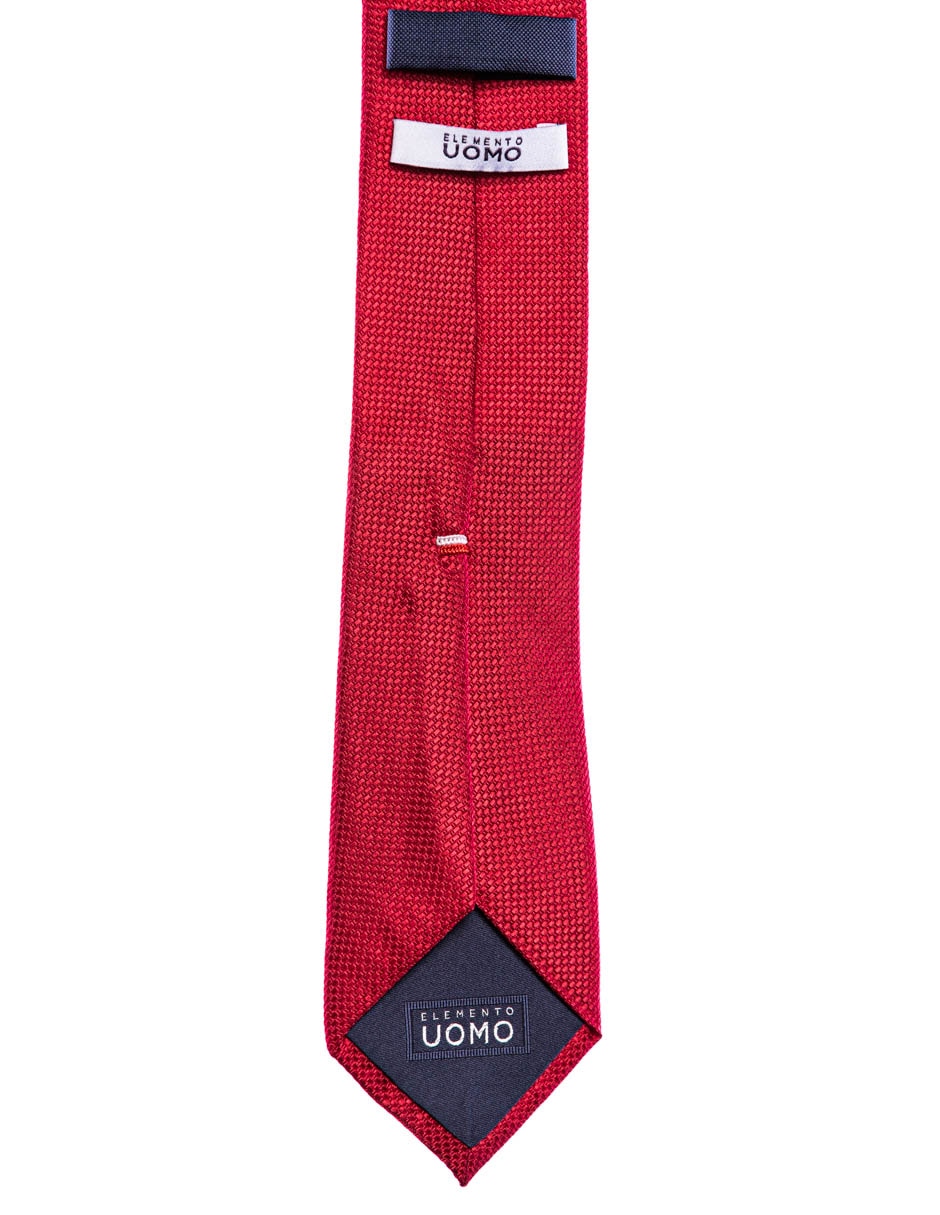 Corbata Elemento Uomo regular estampado a cuadros para hombre 3