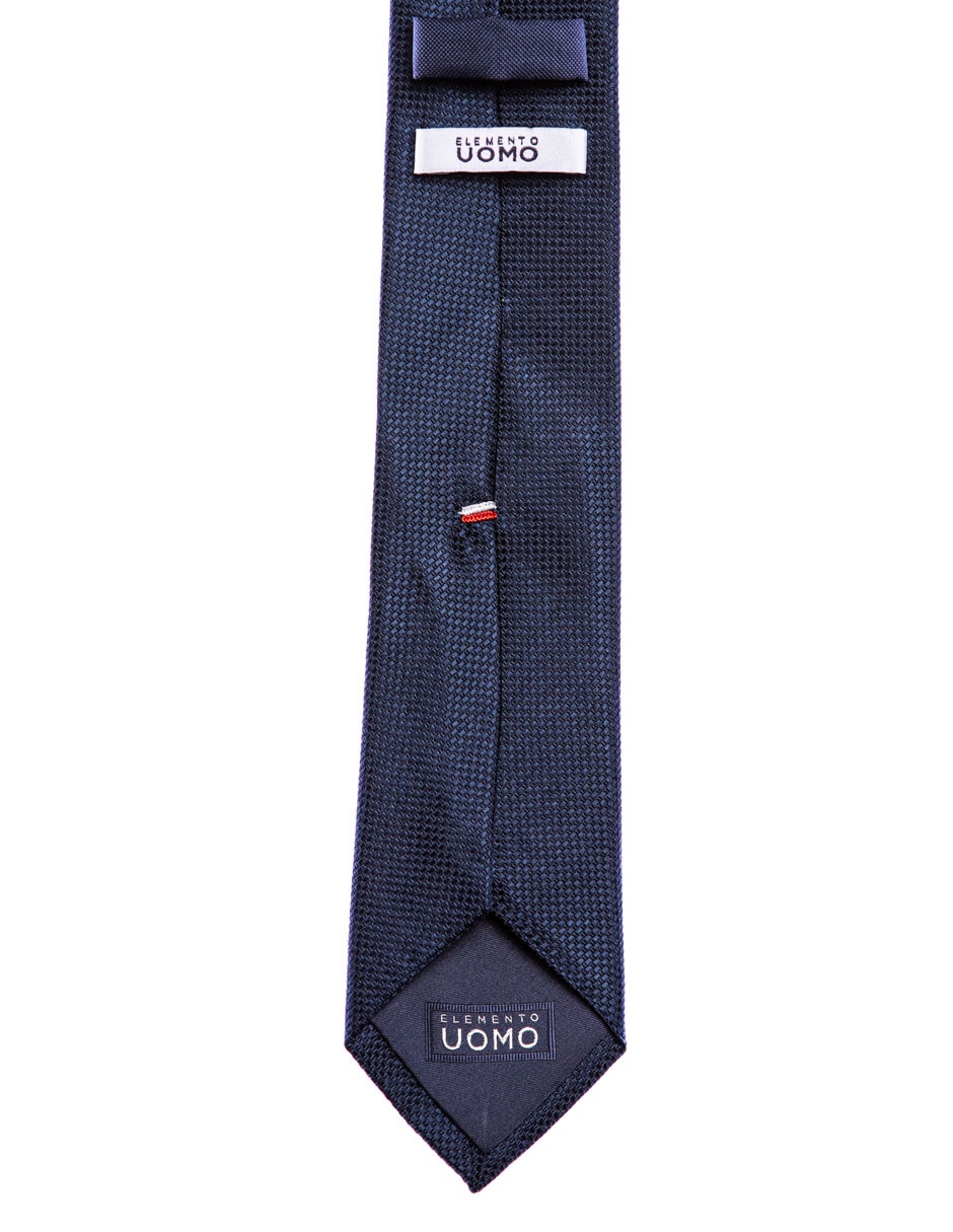 Corbata regular de seda estampado a cuadros para hombre 2