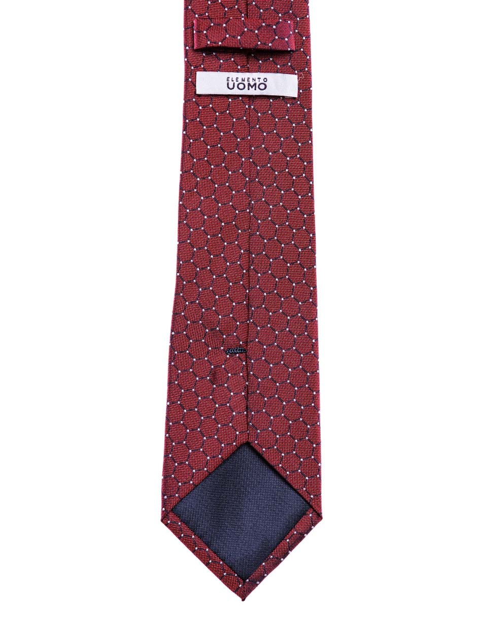 Corbata regular estampado a cuadros para hombre 2