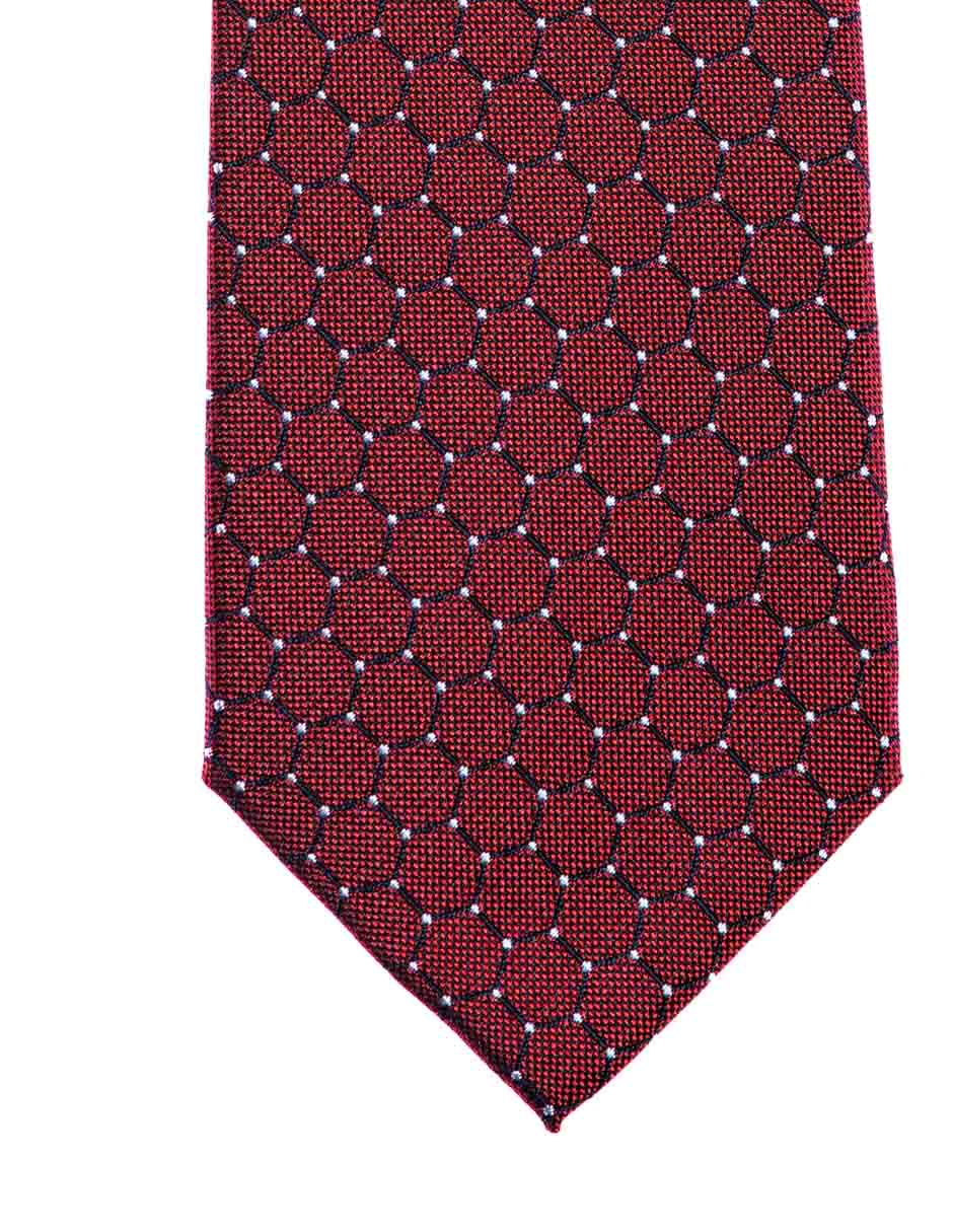 Corbata regular estampado a cuadros para hombre