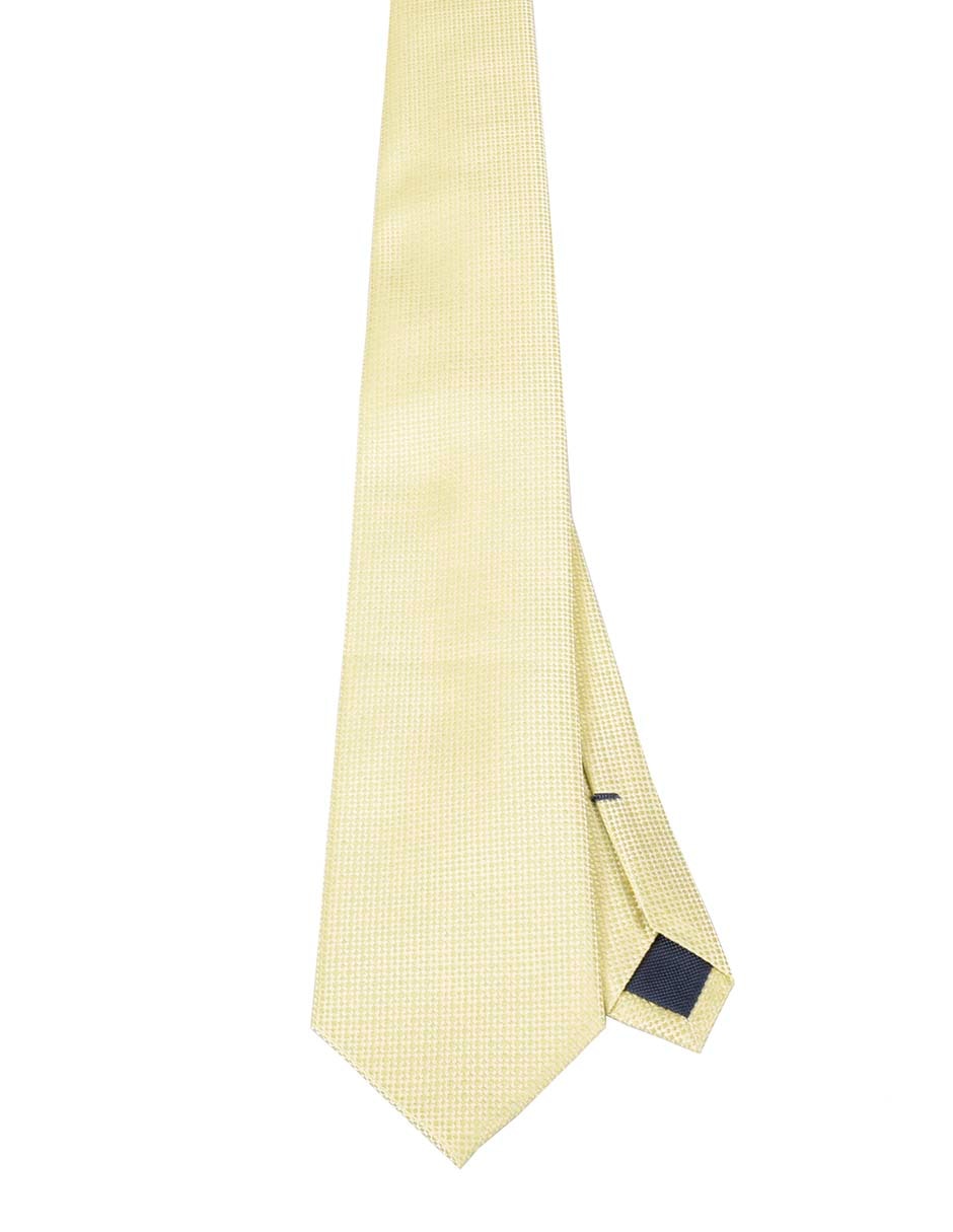 Corbata regular de seda estampado para hombre